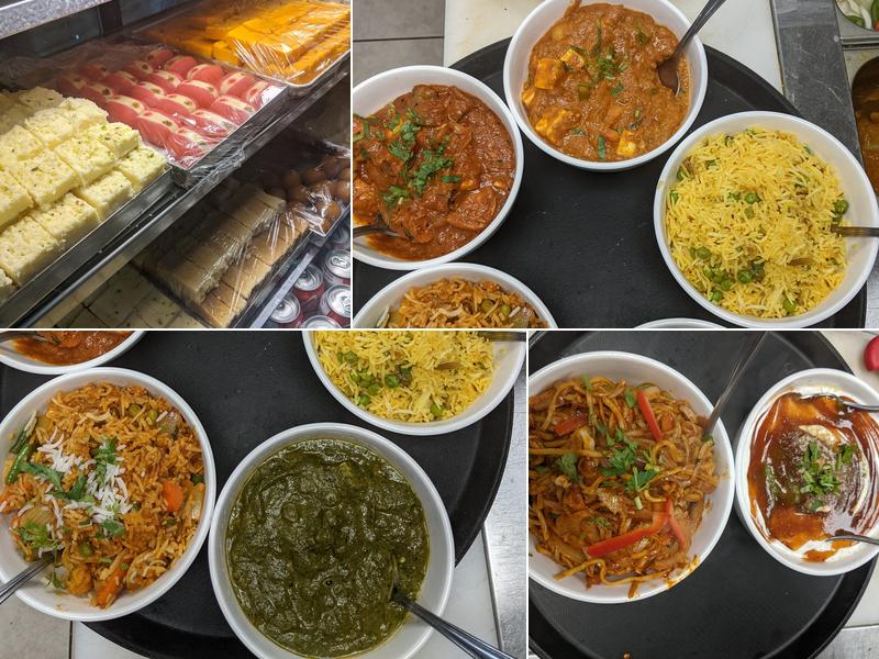 Thali Indian cuisine