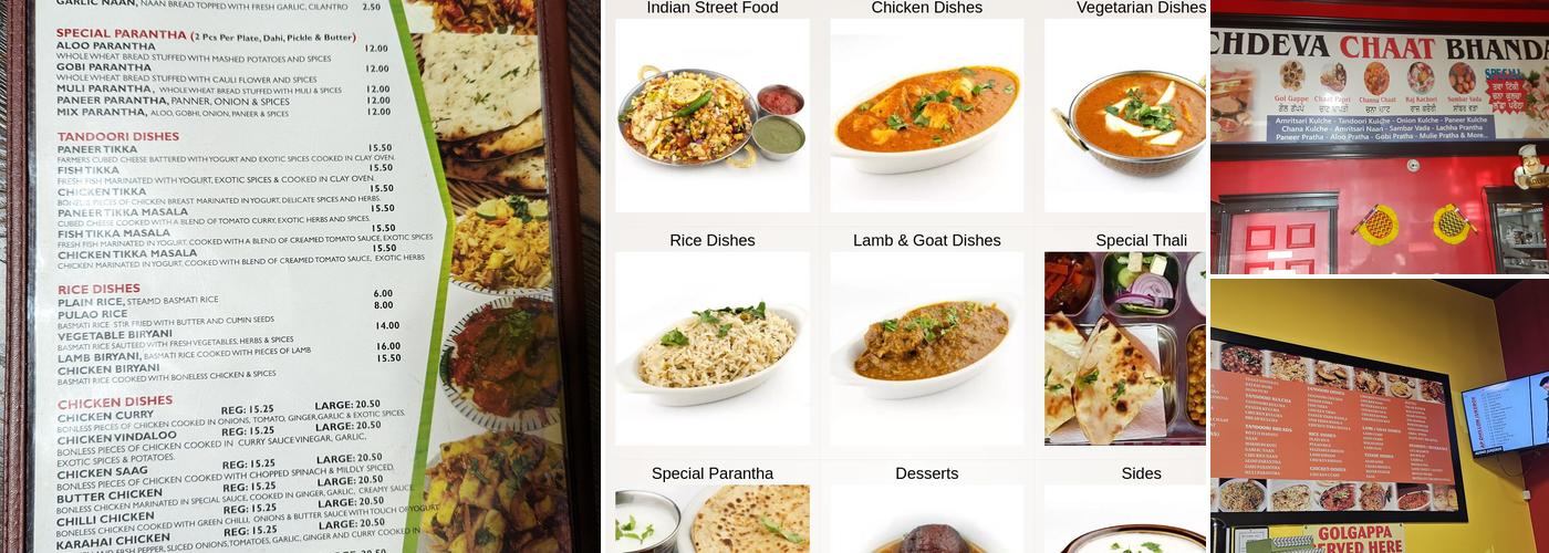 Sachdeva Sweets & Restaurant ltd Menu