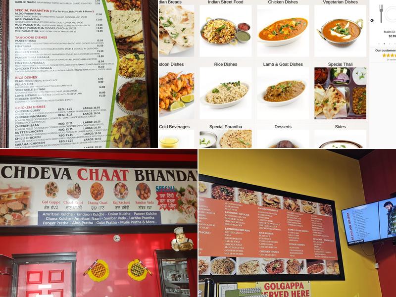 Sachdeva Sweets & Restaurant ltd Menu