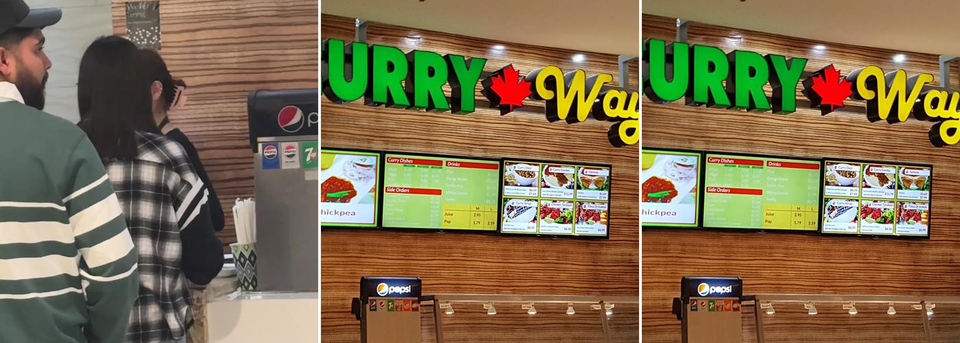 Curry Way Menu