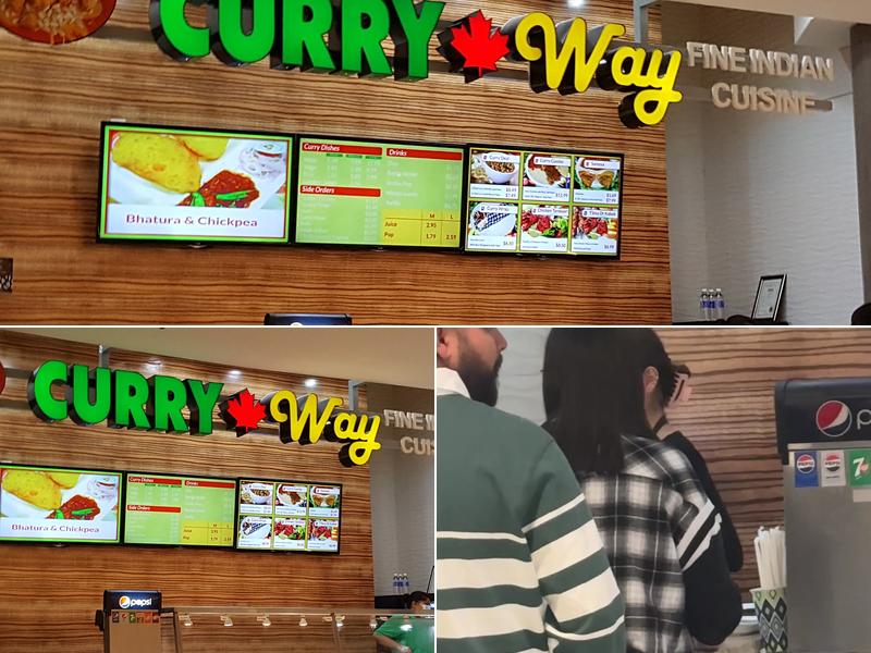 Curry Way Menu