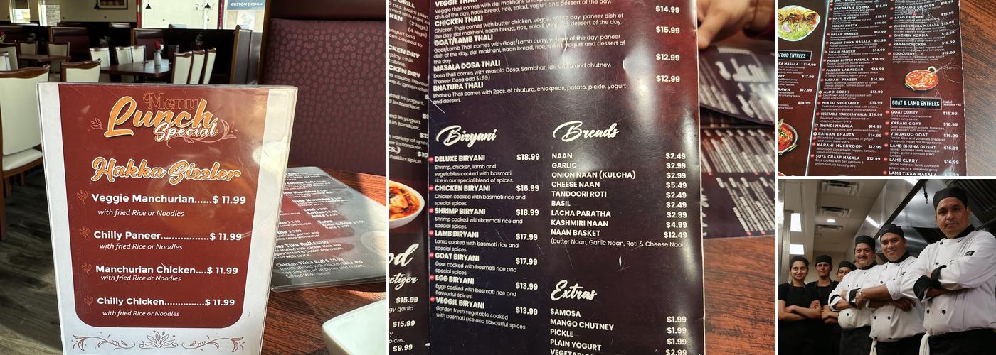 Copper Chimney Menu