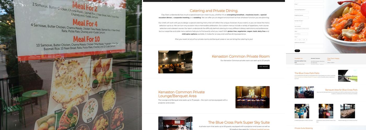 Clay Oven Express Menu