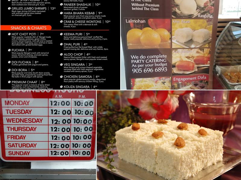 Premium Sweets Menu