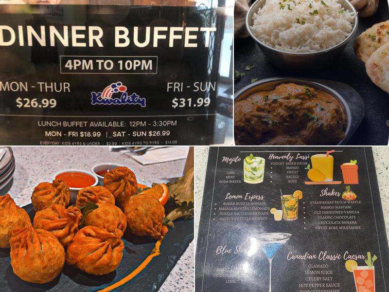 Kwality Grand Indian Buffet Menu