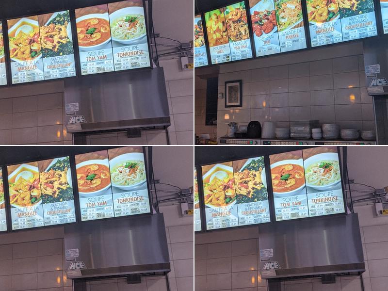 Maison Thaï Menu