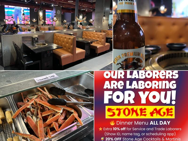 STONE AGE KOREAN BBQ 2319 Memorial Pkwy SW Ste 125, Huntsville