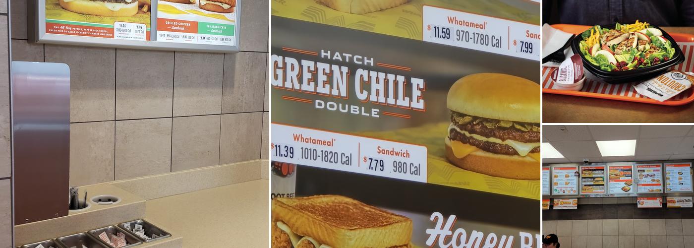 Whataburger Menu