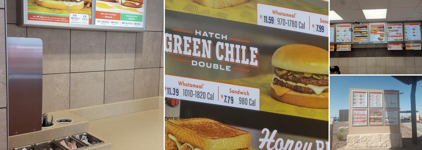 Whataburger Menu