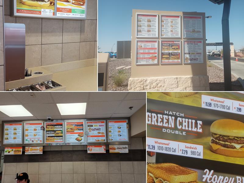 Whataburger Menu