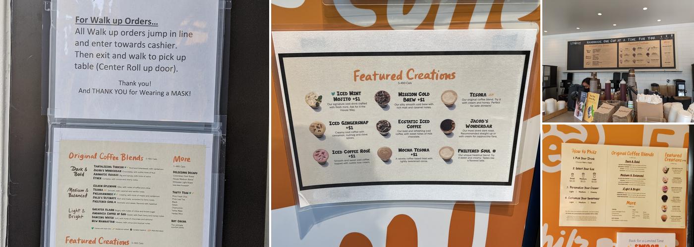 Philz Coffee Menu