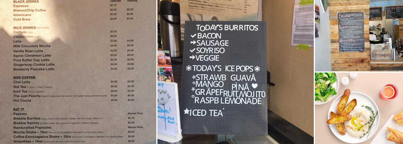 Lazy Eye Coffee Menu