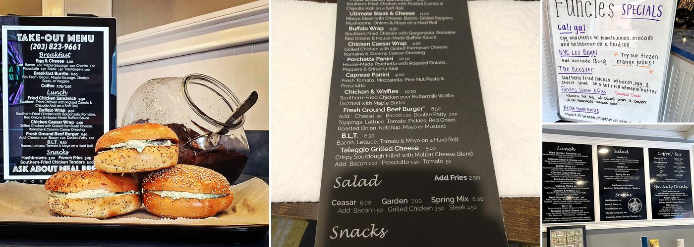 Funcle's Café Menu