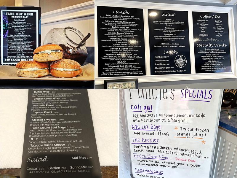 Funcle's Café Menu