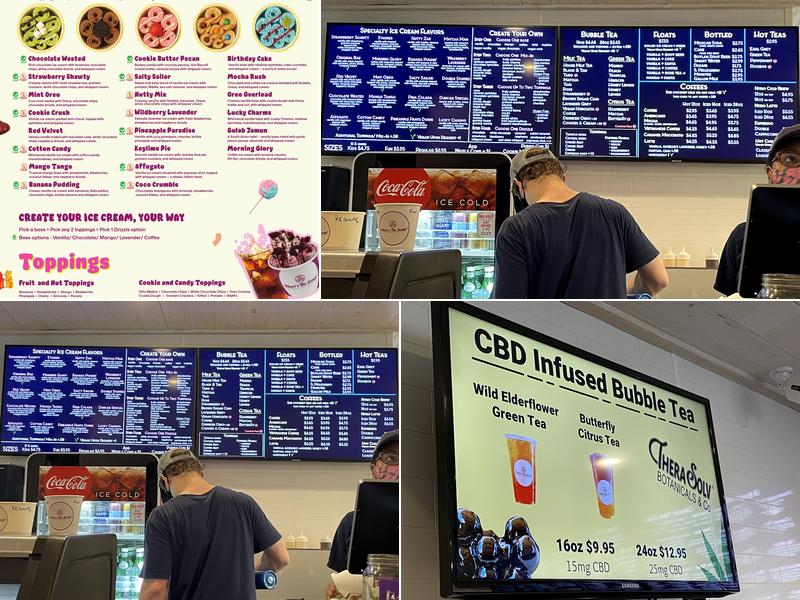 Where's The Scoop? Menu