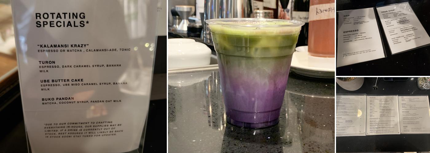 Side Practice Coffee Menu