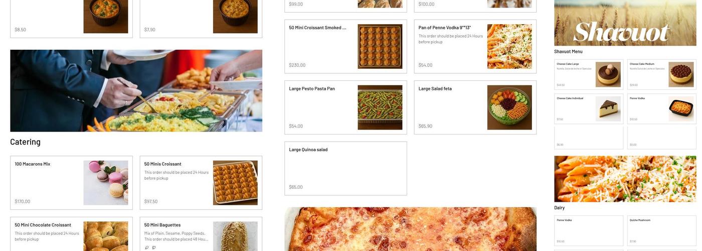 Croustille Café Menu