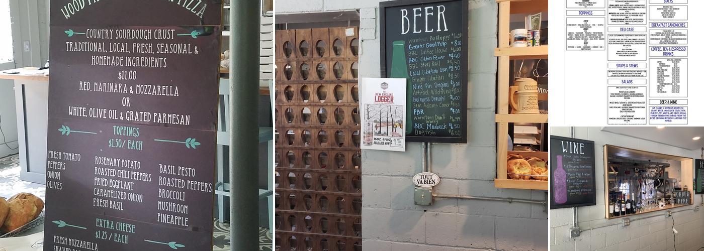 Chesterfield General Store and Cafe Menu