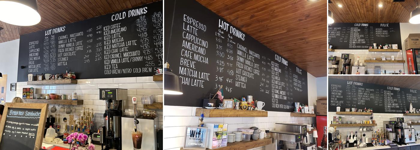Café Dolce Menu