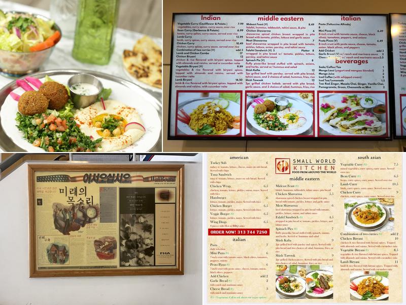 Small World Kitchen Menu