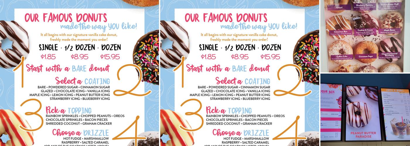 Duck Donuts Menu