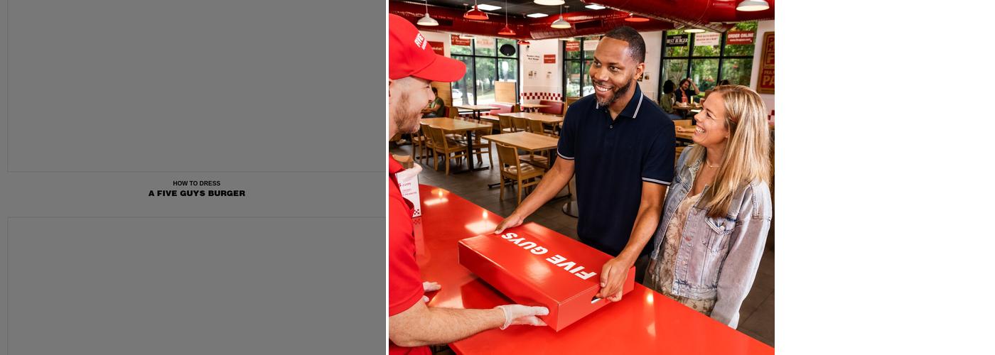 Five Guys Menu