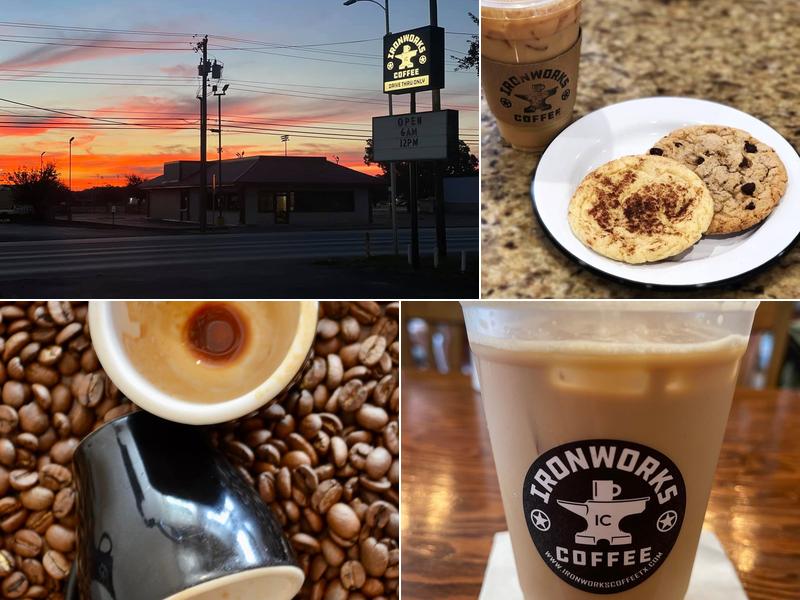 Ironworks coffee 108 Houston Ave, Weatherford