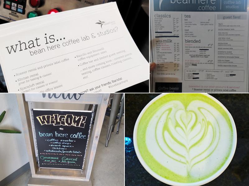 beanhere coffee lab & studios Menu