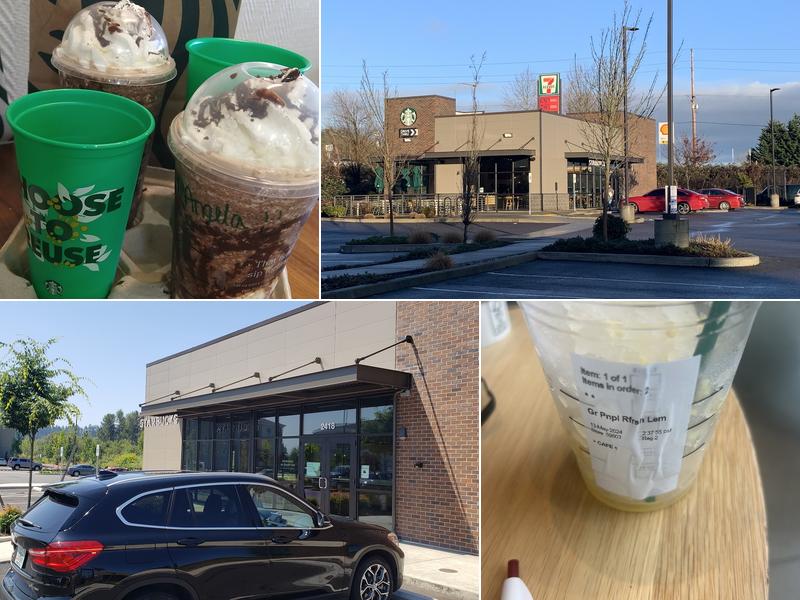 Starbucks 2418 136th Ave Ct E, Sumner