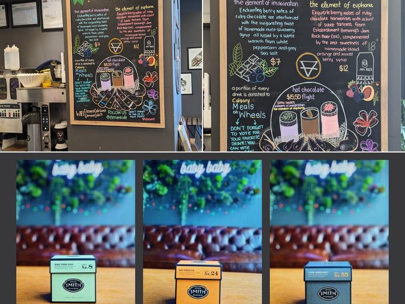 Element Cafe Menu