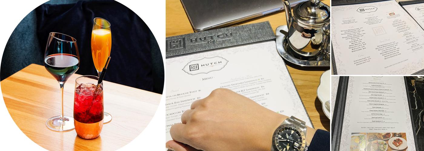 Hutch Cafe Menu