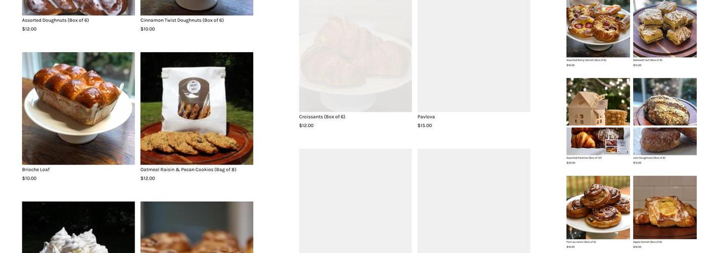 BreadsNBakes Menu