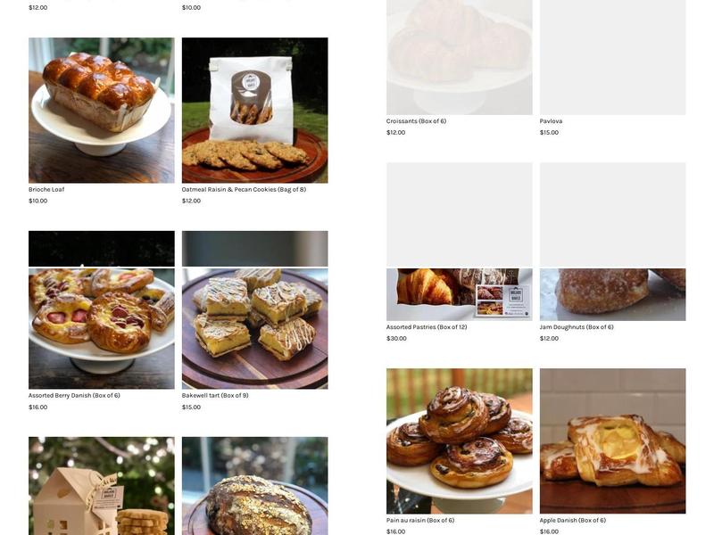 BreadsNBakes Menu