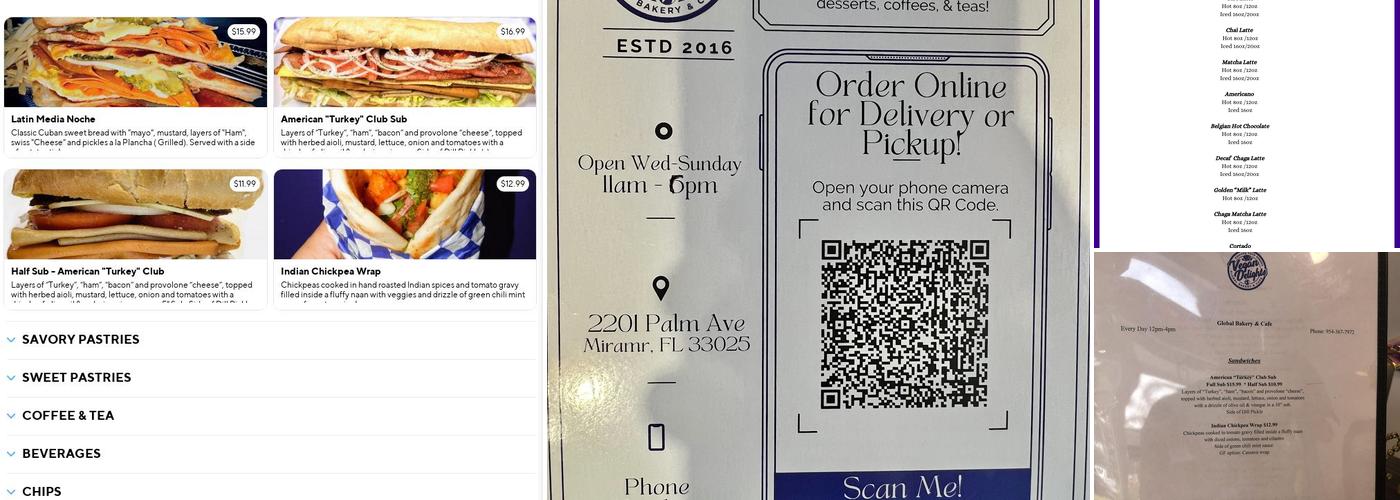 Vegan Delights- Miramar Menu