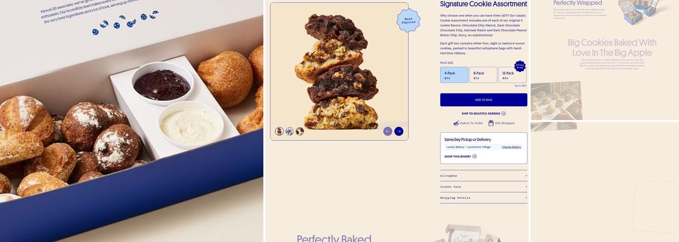 Levain Bakery – Georgetown, D.C. Menu