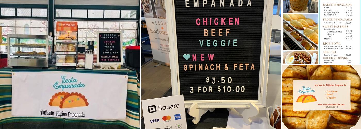 Fiesta Empanada Menu