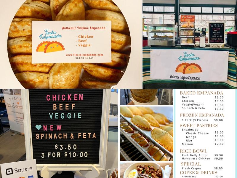 Fiesta Empanada Menu