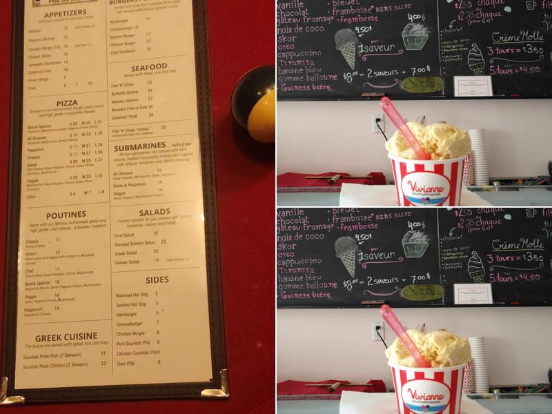 Le 72 Menu