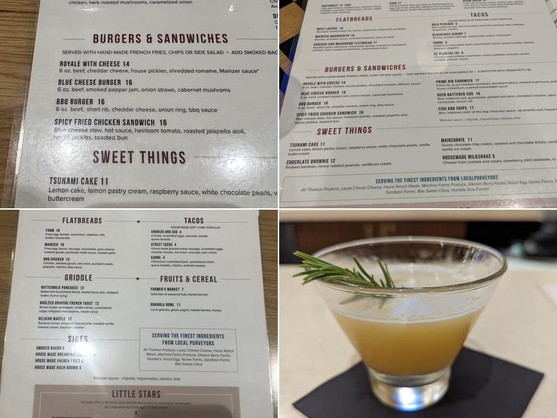 The Mainzer Menu