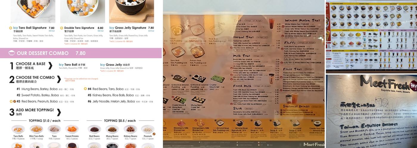 Meet Fresh Menu