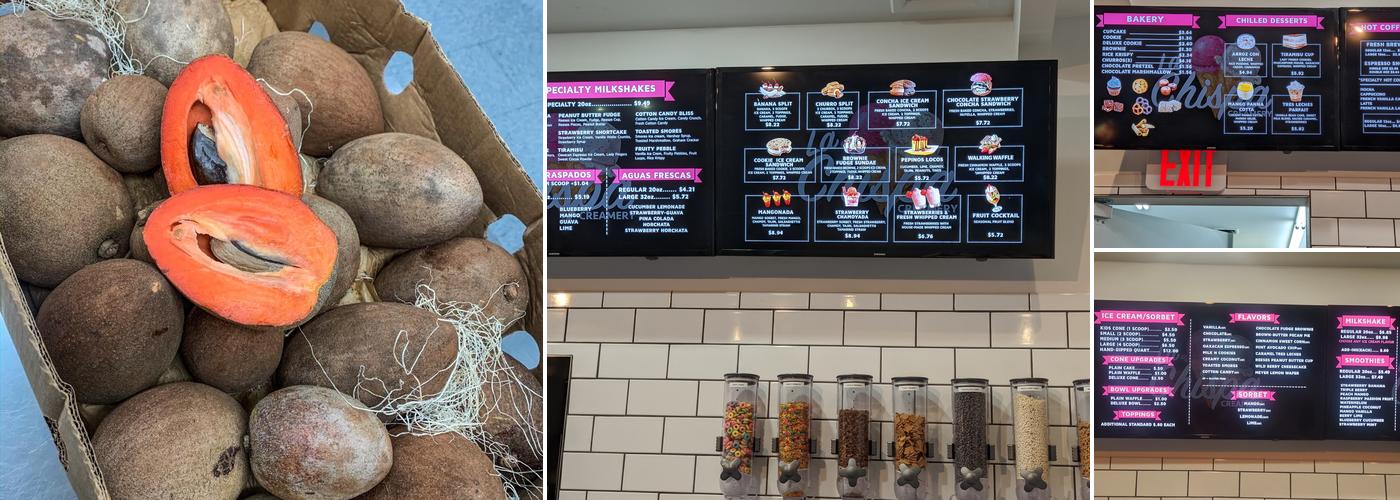 La Chispa Creamery Menu