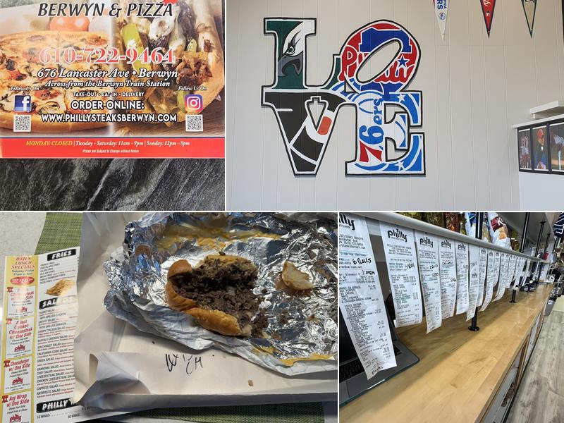 PHILLY CHEESESTEAKS BERWYN Menu