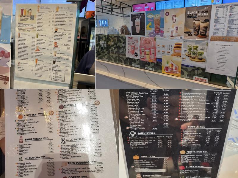 MÖGE TEE - Sandlake Menu