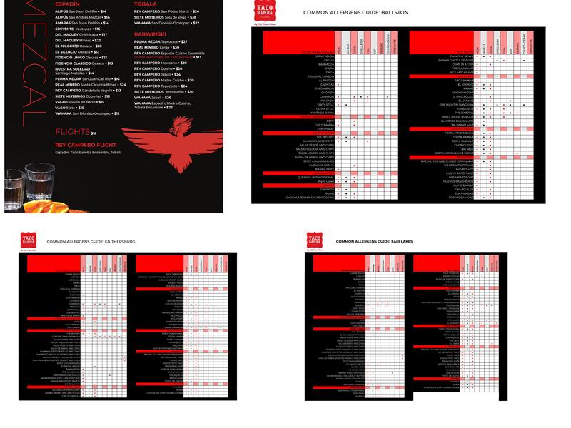 Taco Bamba Ballston Menu