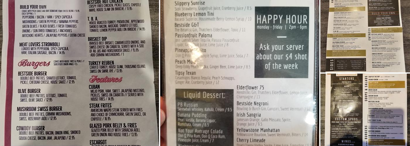 Bestside Menu