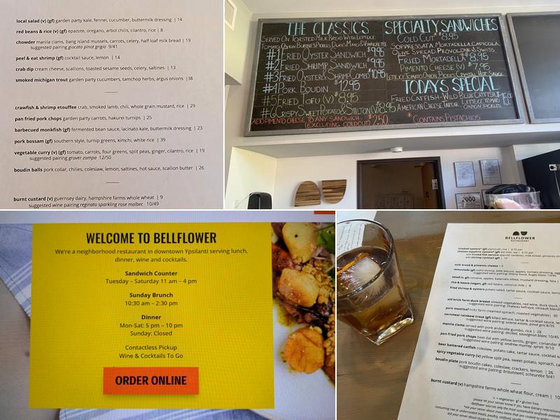 Bellflower Menu