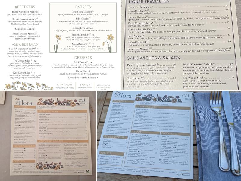 flora Menu