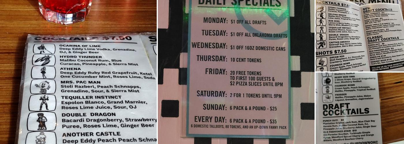Up-Down OKC Menu
