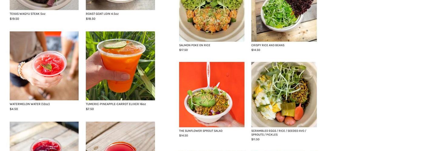 Rogue Radish Menu