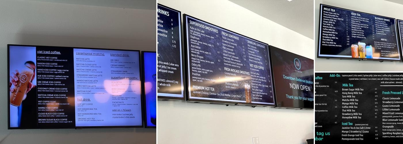 TRÀ Viet Coffee & Tea @ Southport Renton Menu